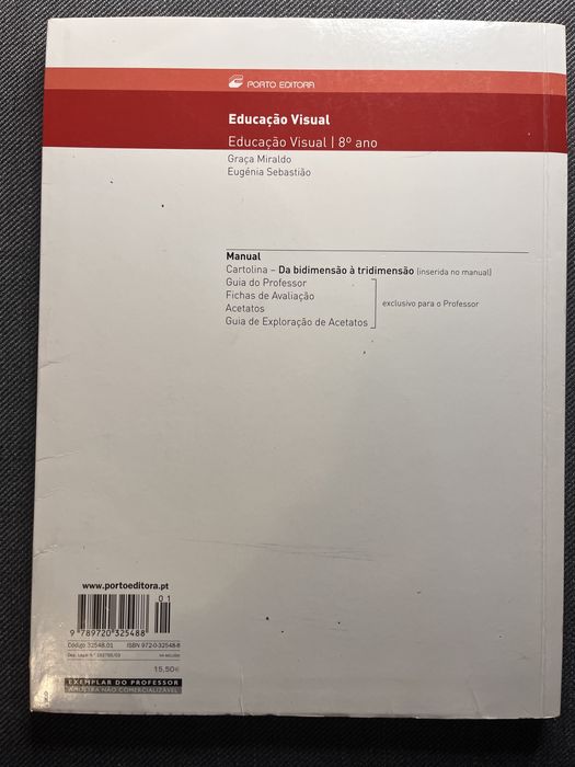 Educaçao Visual 8.ºano - Porto Editora
