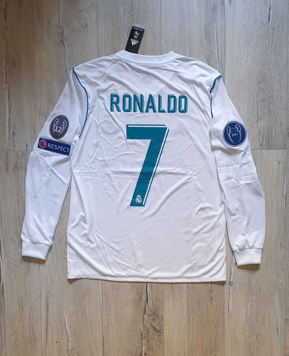 Koszulka Real Madryt 2017/18, Ronaldo 7, S, M, L, XL