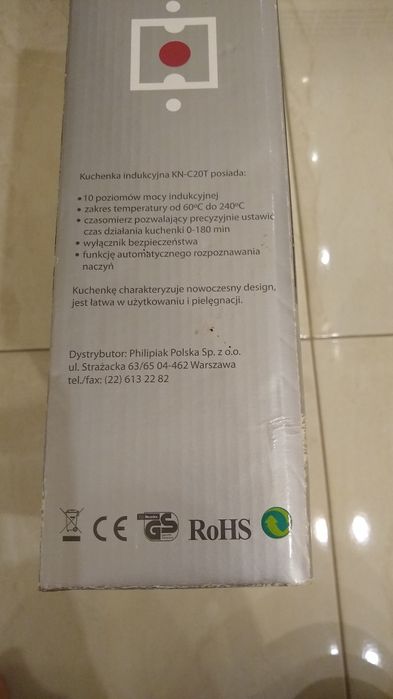 Kuchenka indukcyjna Philipiak