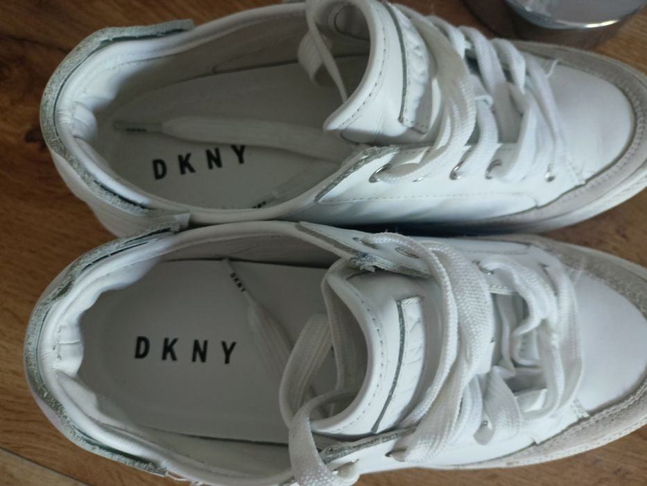 Buty dkny 38 białe sneakersy