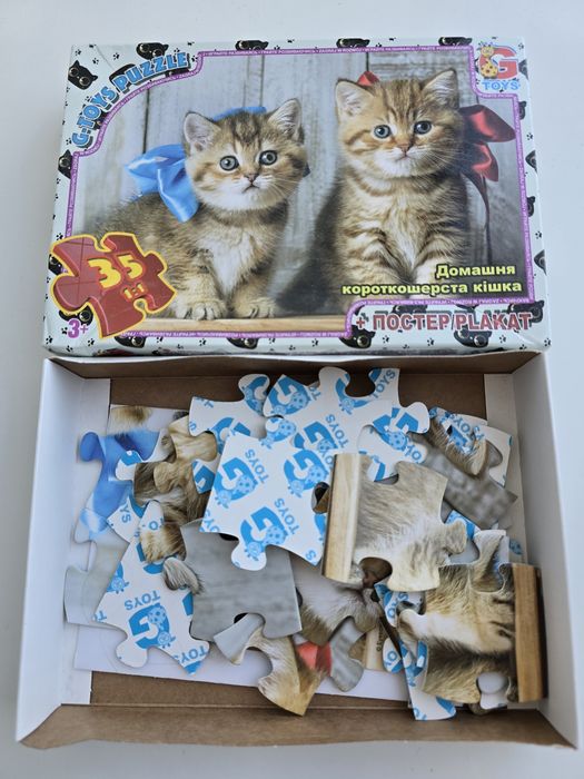 Пазли Dodo "Професії", "Пори року", Trefl "My Little Pony",