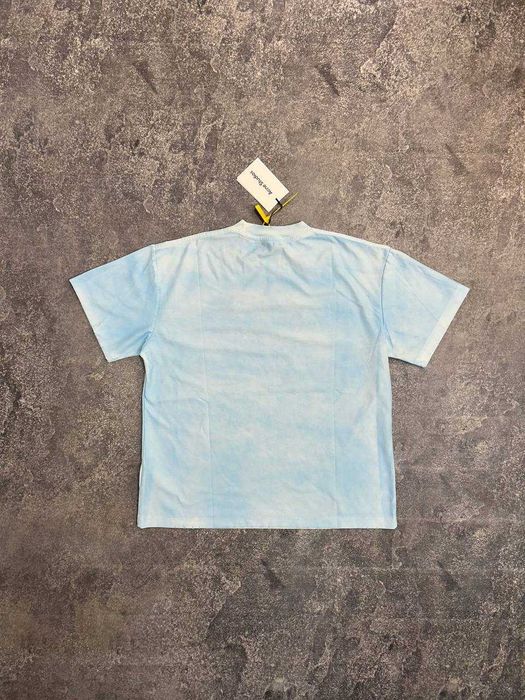 Футболка блакитна Acne Studios STOCKHOLM 1996 archive distressed M S