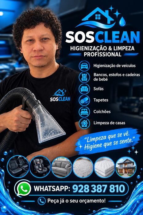 Limpeza de estofos