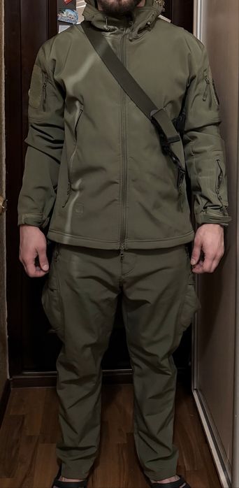 Топ-якість! Тактичний костюм Softshell: Вітрозахист та тепло в одному комплекті