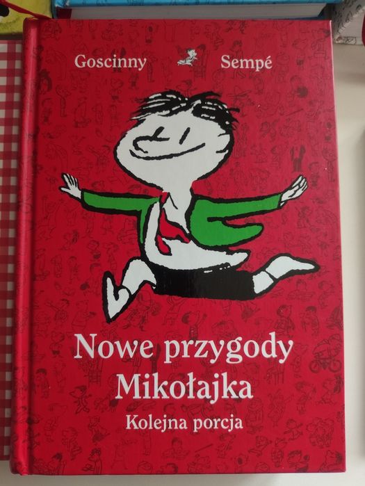 Zestaw 6 książek Mikołajek Marek Piegus Nowe przygody Mikołajka