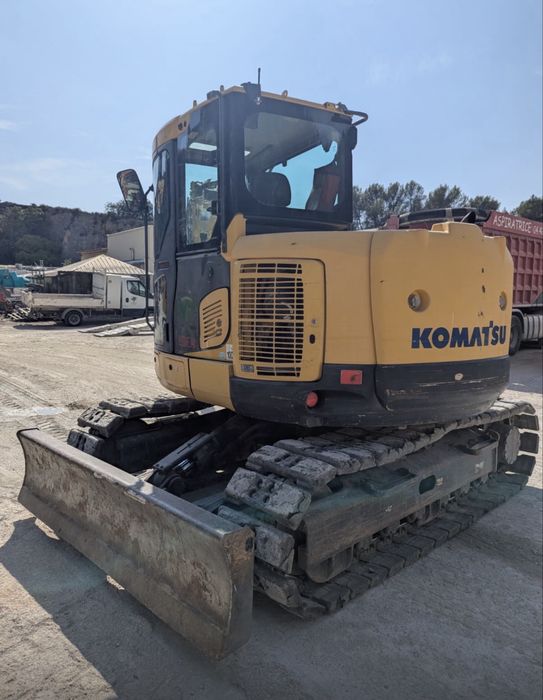 Mini giratoria komatsu pc 118