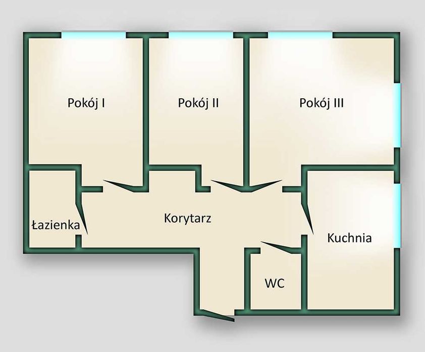 Mieszkanie na sprzedaż, 3 pokoje, 62 m², Białystok