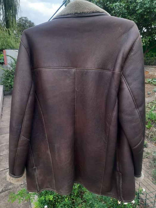 Дубленка кожаная