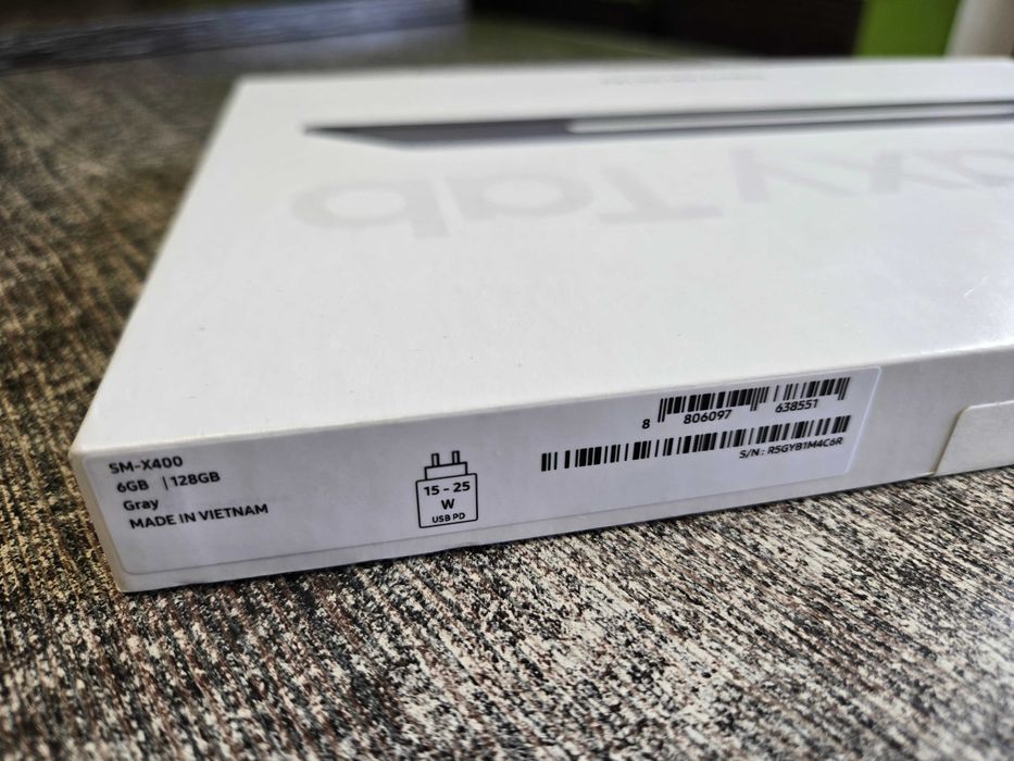 Nowy Tablet Samsung Galaxy S10 Lite 6/128 SM-X400 Szary