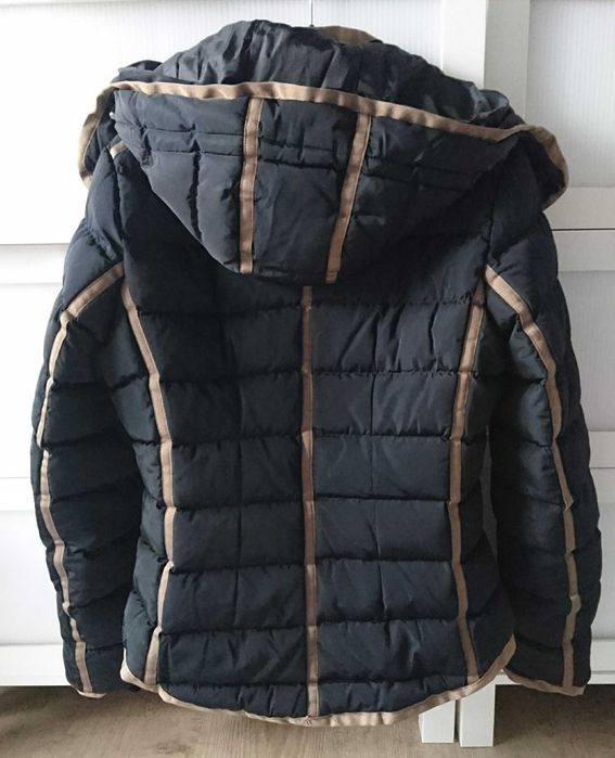 Kurtka zimowa damska M 38 pikowana, ciepła, stan idealny