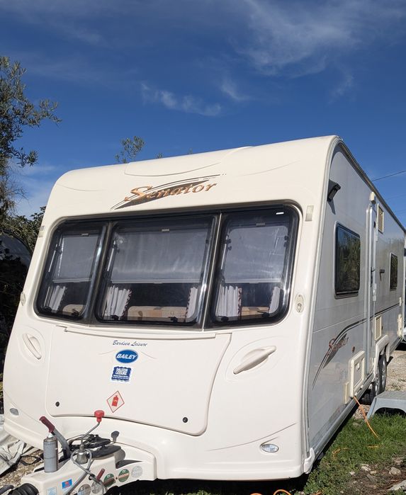 RESERVADA, Caravana Rodado duplo  ,Cama fixa  / 4 pessoas/levo ao loc