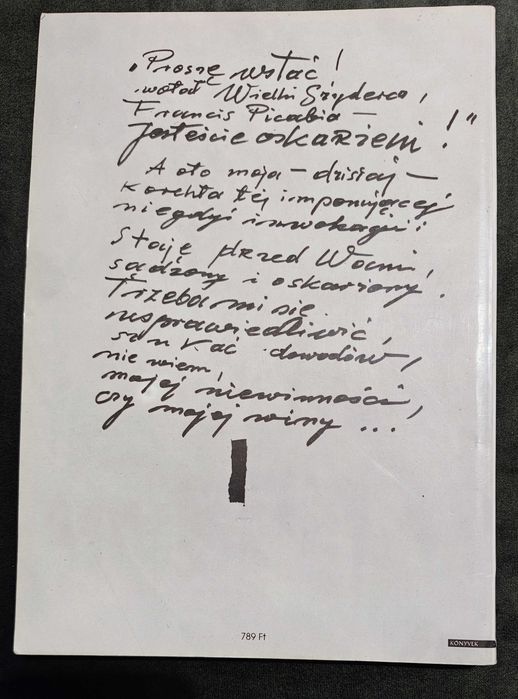 Tadeusz Kantor Halálszínház 1994 Prospero, wydanie kolekcjonerskie