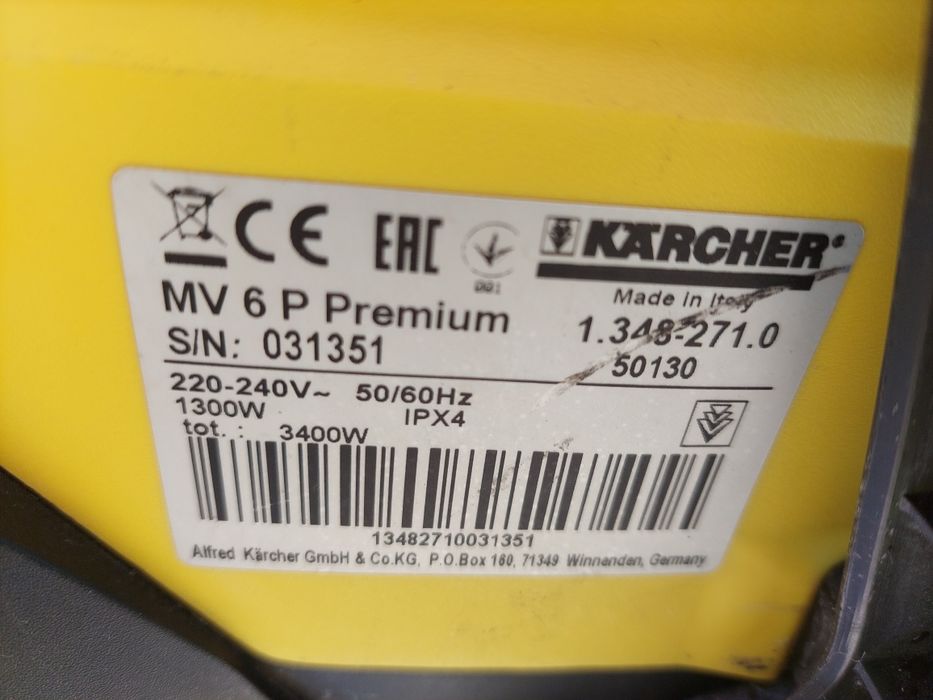 Odkurzacz karcher mv 6 P premium