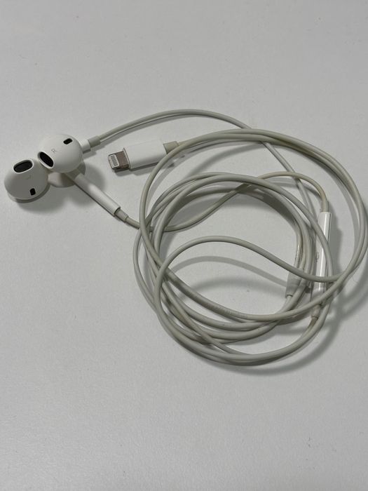 Навушники Apple EarPods Lightning, оригінал, б/у, хороший стан