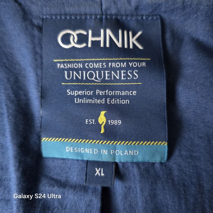 Kurtka męskie Ochnik roz XL ze skóry naturalnej