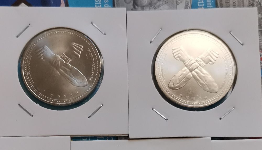 Excelente prenda - Moeda comemorativa Xutos e Pontapés UNC