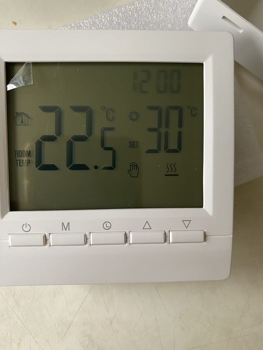 Тижневий термостат для газового котла