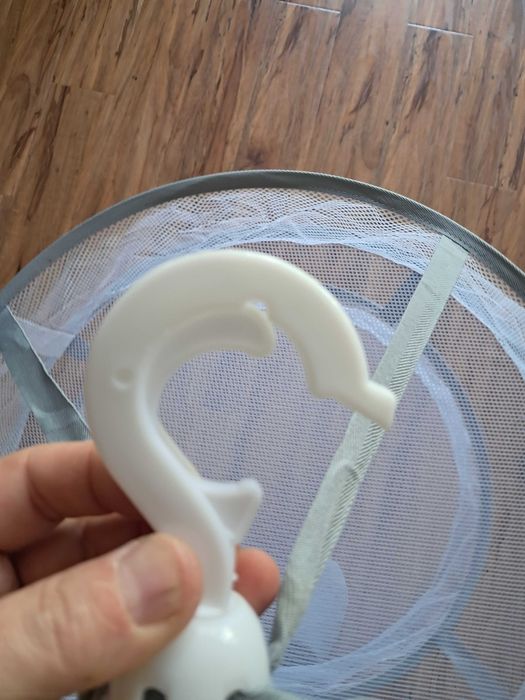 nowa wisząca suszarka do delikatnych rzeczy średnica 47 mm wys 70 cm