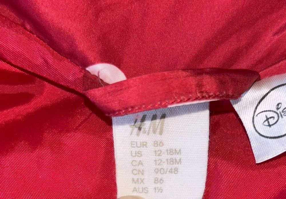 H&M Kamizelka bezrękawnik Myszka Minnie 80-86cm