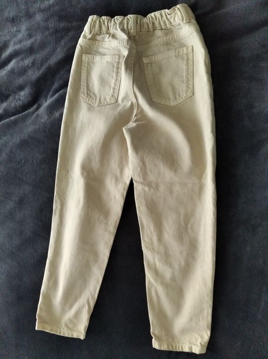 Spodnie jeansowe dla dziewczynki Zara roz 140