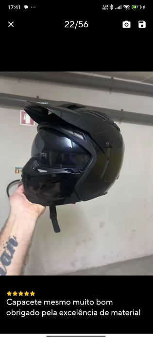 Мотоциклетный шлем ORZ Black Warrior |