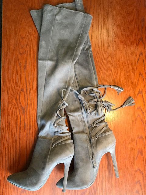 kozaczki zamszowe nowe piękne wiązanie