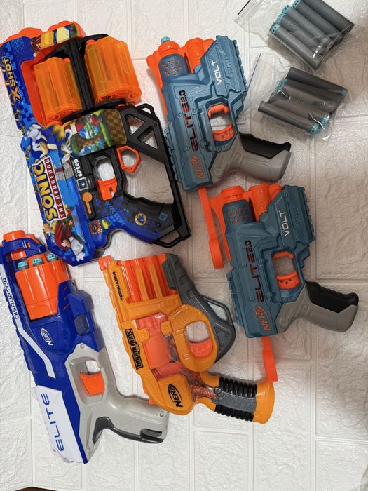 Бластери Nerf та X-Shot, електрична мішень