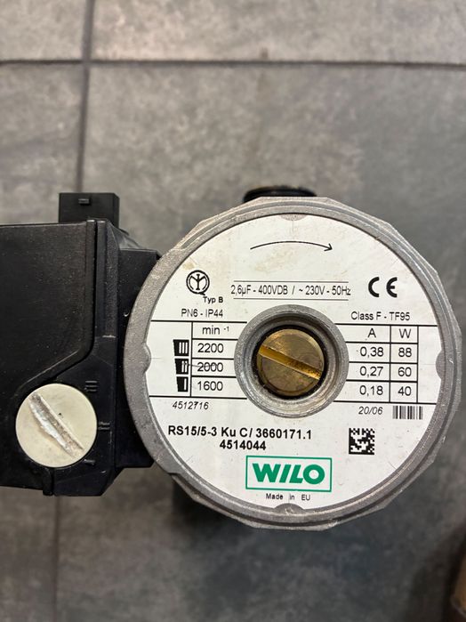 Pompa obiegowa Wilo RS15/5-3 KU C