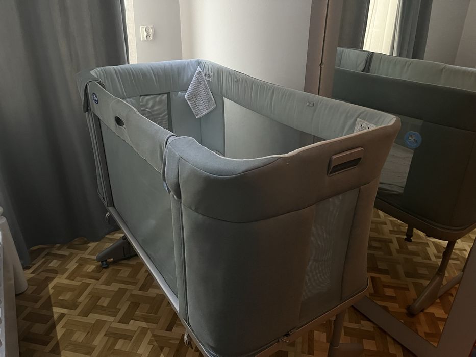 Łóżeczko dostawne chicco next 2 me forever