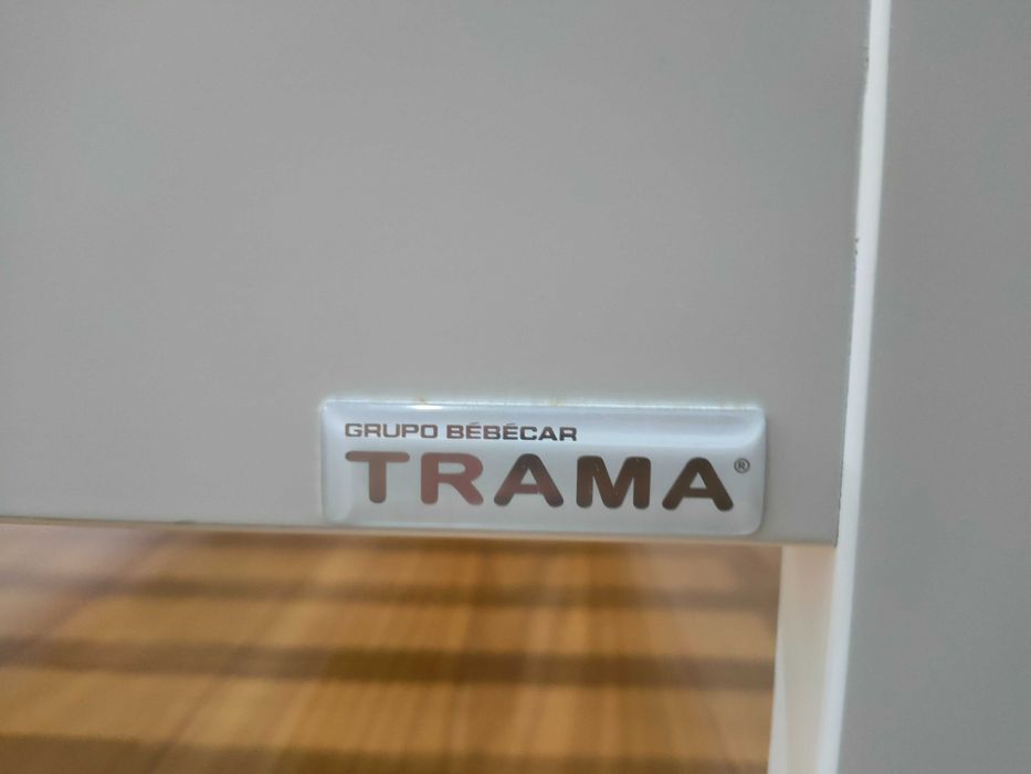 Berço/cama + kit Cosleep criança da Trama cor Branco