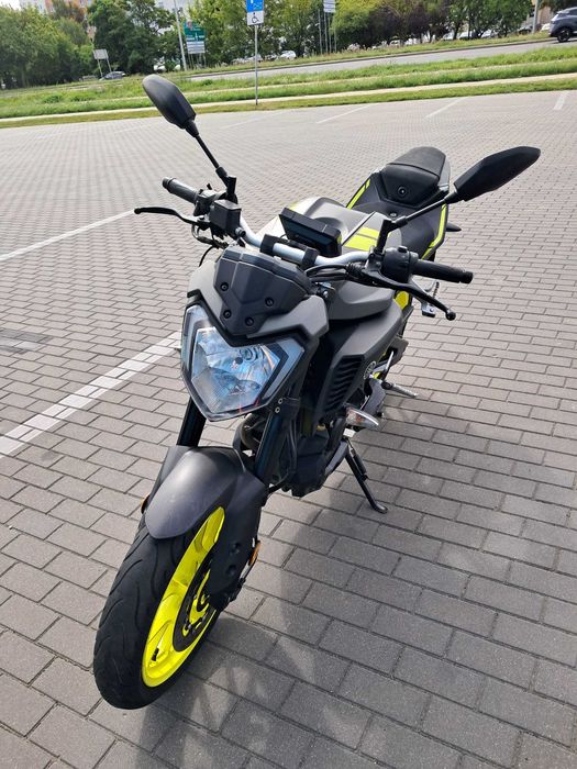 Yamaha MT125 2018r. Night Fluo