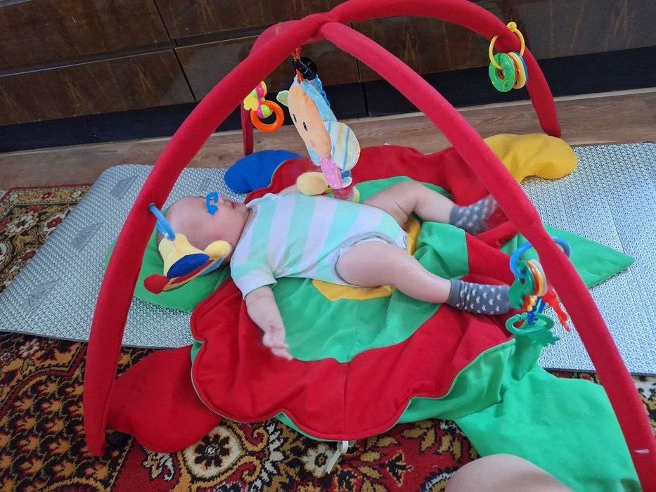 Яскравий Дитячий  Килимок черепашка