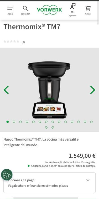 THERMOMIX  TM 7 2000W, термомикс тм  7.