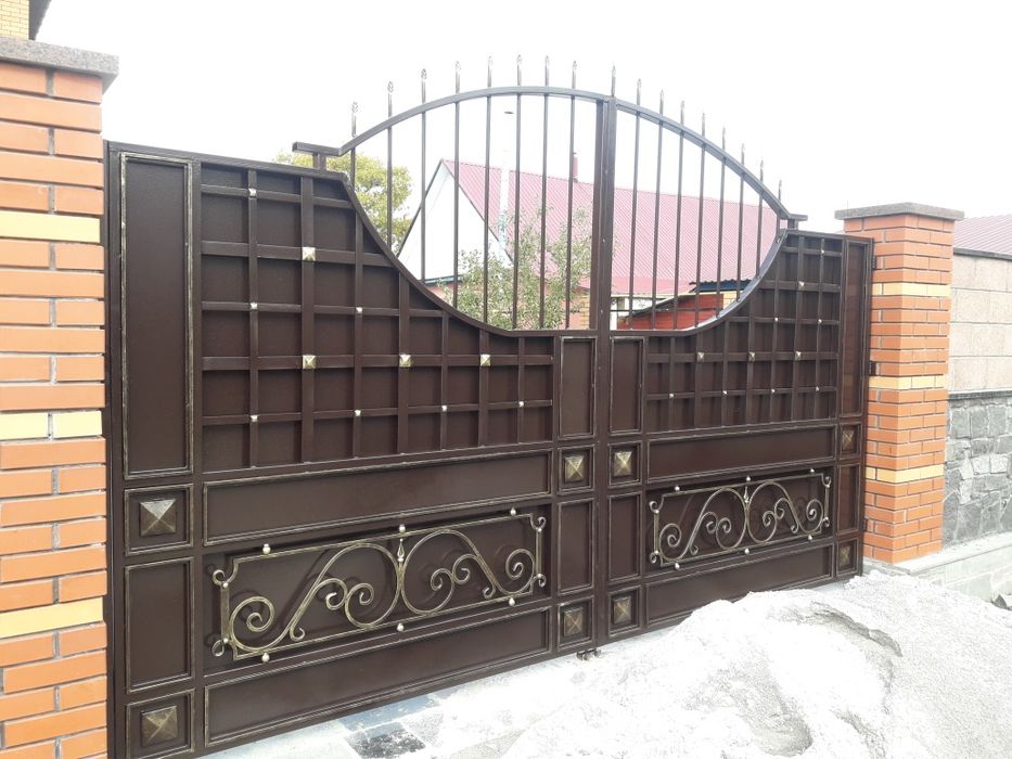 Ворота, хвіртки ,решітки на вікна, перила, сходи з металу. ТЕЛЕФОНУЙТЕ