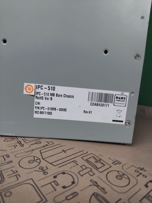 Adventech IPC-510 Komputer przemysłowy do sterowni RACK 4U  Intel Duo