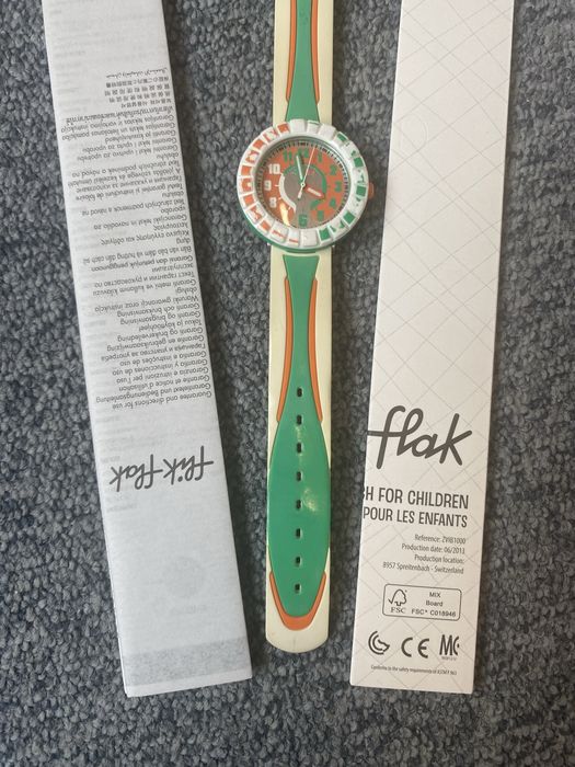 Zegatek swatch flik  flak dziecięcy  unisex