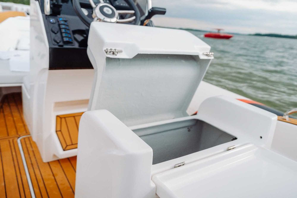 NOWA Łódź motorowa RIB 620 Calmaro + silnik SUZUKI 140 KM + przyczepa