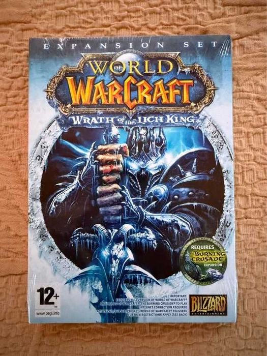World of Warcraft: Wrath of the Lich King PC (novo / lacrado de fábrica)