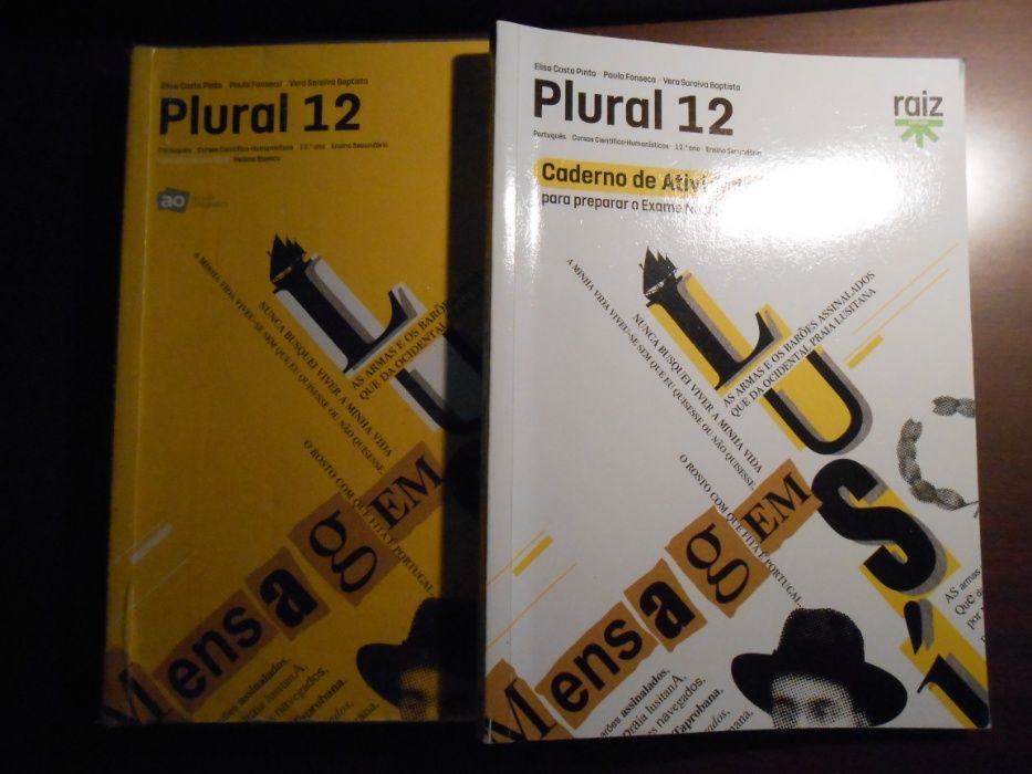 Portuguese Plural Textbook 11 (or 12) + Activity Workbook (see description)64739911229699123
