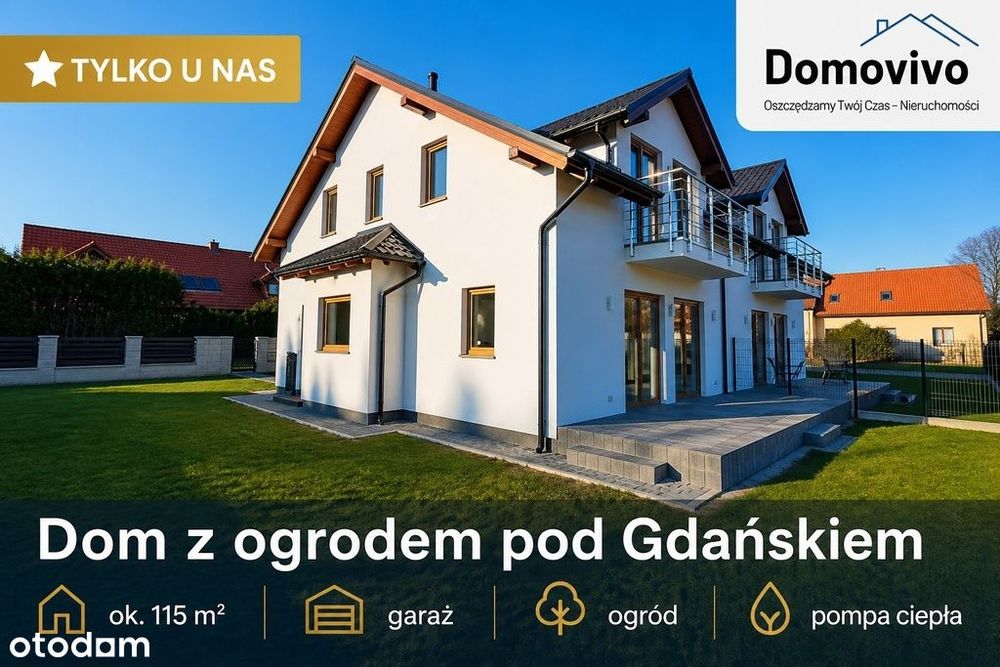 Dom w cenie kawalerki - blisko Gdańska