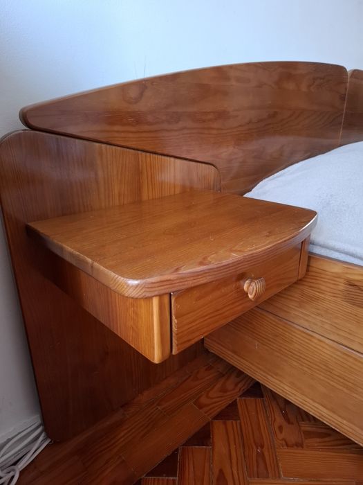 Cerne Movel do quarto / cama de casal 140cm