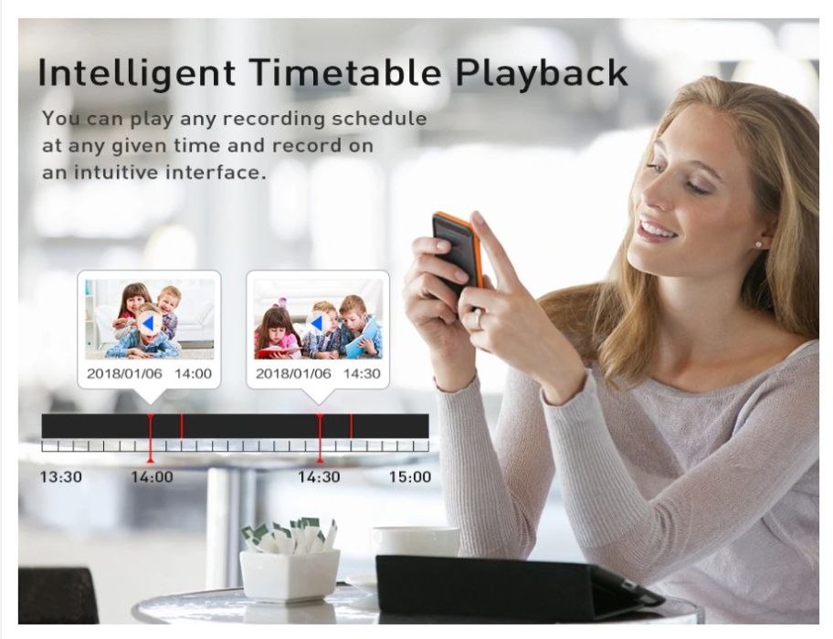 Kit CCTV WiFi videovigilância 8CH 4 câmaras 1080p + disco 1TB