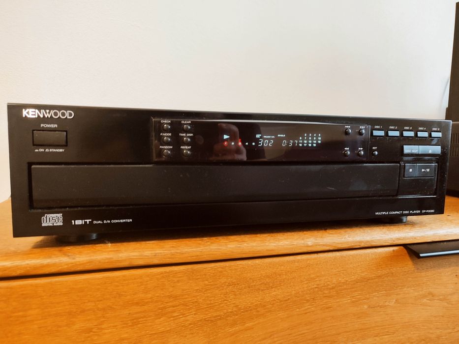 WYPRZEDAŻ Odtwarzacz CD Kenwood dp r 3080 , karuzela, 5 CD, zmieniarka