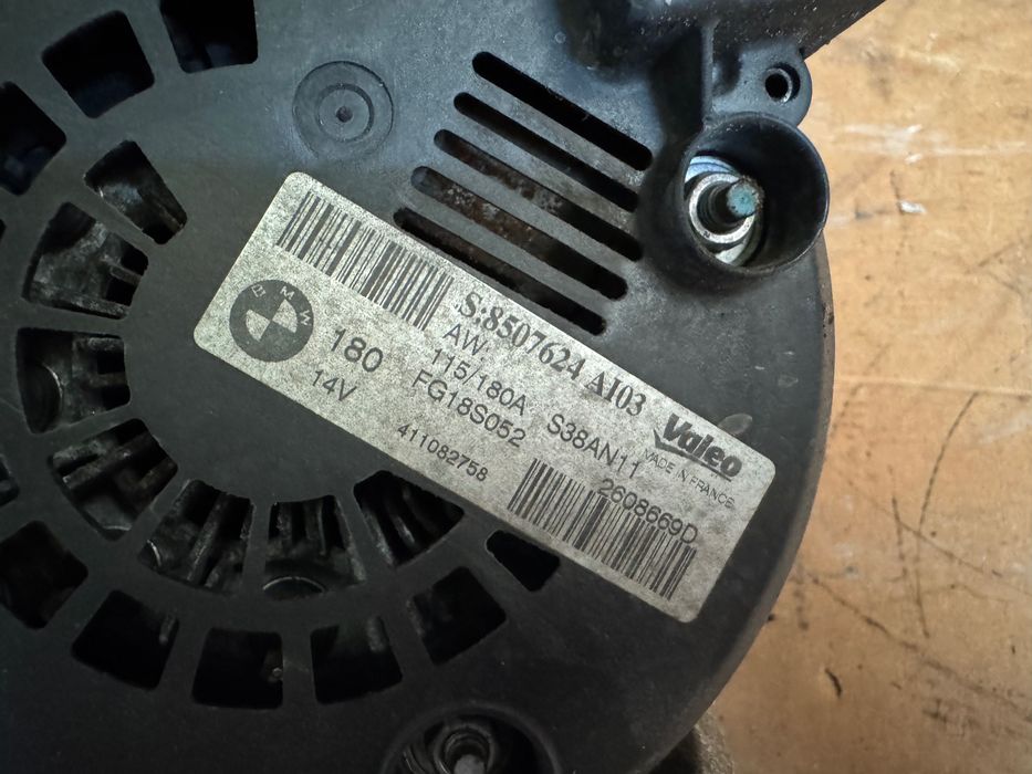 Alternador BMW 120D 320D E87 E90 180A S850.7624 AI03