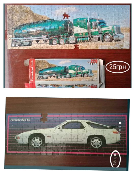 Паззлы пазли різні