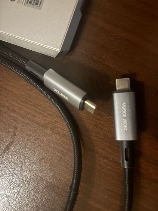 Dysk 2TB HDD LaCie USB-C + kabel 1m 240W 40GB/s