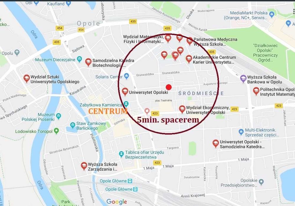 WYNAJMĘ Pokój jednoosobowy CENTRUM wolny od 1.10