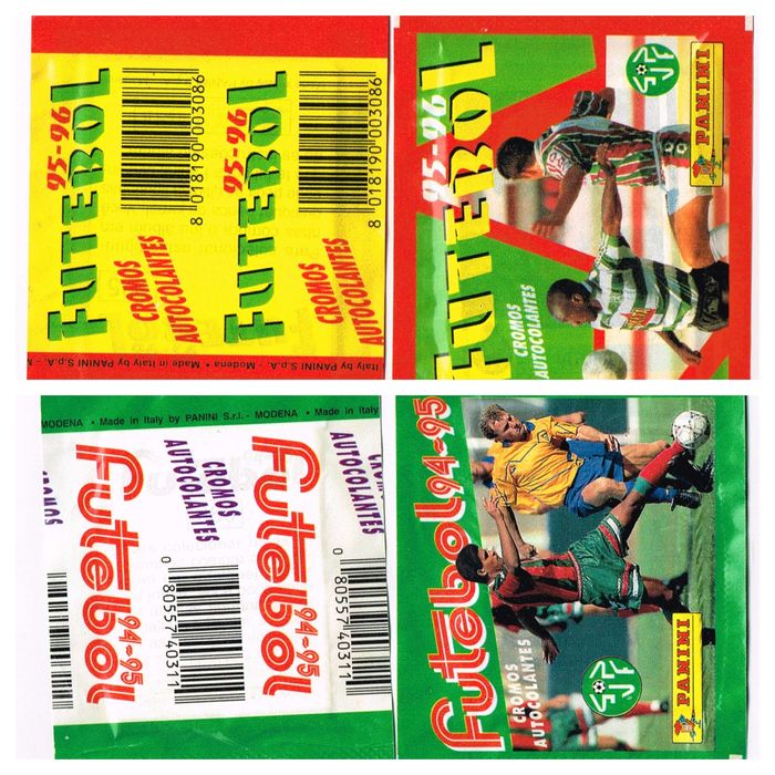 Saquetas Liga Portuguesa Panini desde 1991