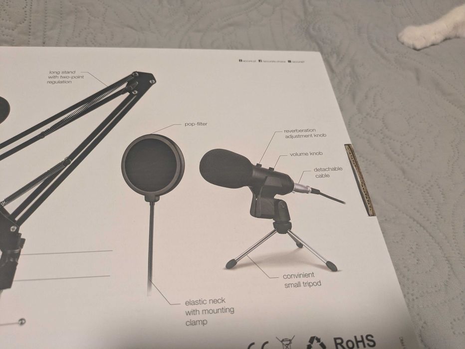 Mikrofon USB Accura Fame ACC-M1754