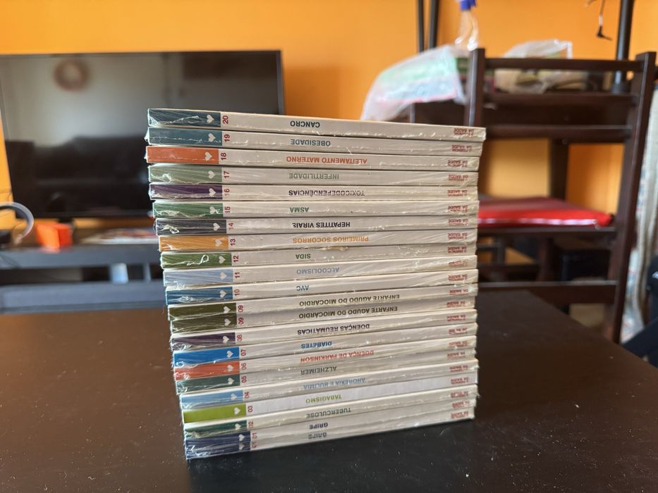 coleção o essencial da saúde completa nova